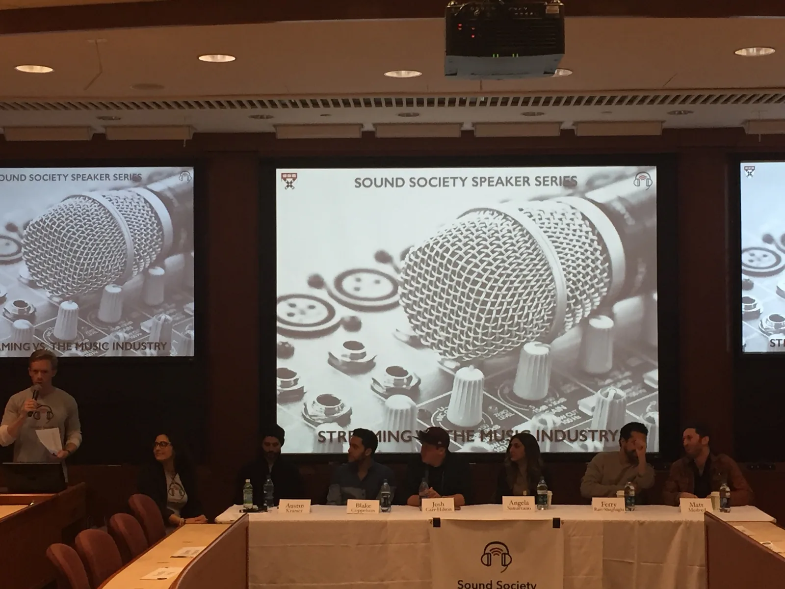 Jeff moderating industry panel